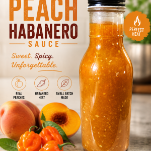 Peach Habanero BBQ Sauce