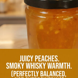 Whisky Peach Jam