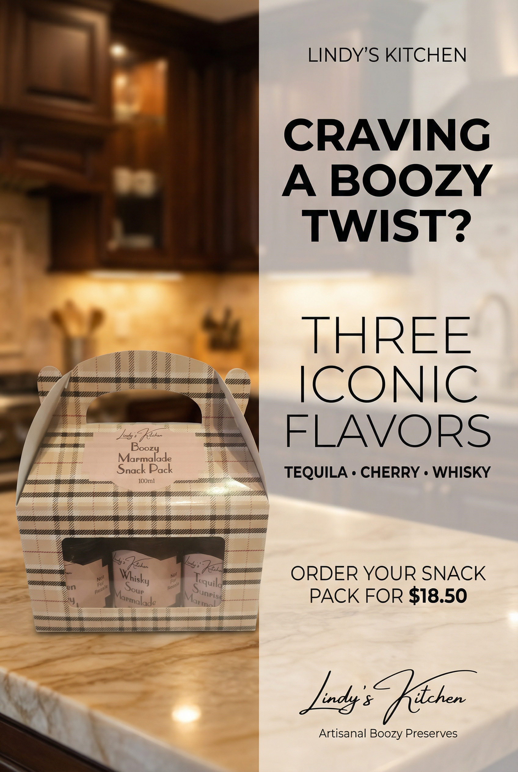 Boozy Marmalade Snack Pack